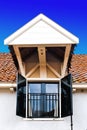 Dormer on the roof of a house in Holland Royalty Free Stock Photo