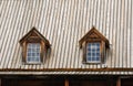 Dormers on rowand house roof