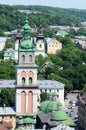 Dormition or Assumption Church,Lvov,Ukraine Royalty Free Stock Photo