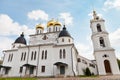 Dormition Cathedral of Dmitrov Kremlin, Russia Royalty Free Stock Photo