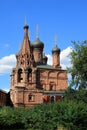 Dormition Cathedral in Krutitsy Patriarchal Metochion in Moscow Royalty Free Stock Photo