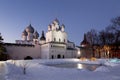 Dormition Cathedral in Rostov Kremlin Royalty Free Stock Photo