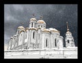 Dormition Cathedral, Vladimir in a cold winter. Russia