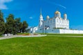 Dormition Cathedral (1160) in Vladimir, Russia Royalty Free Stock Photo