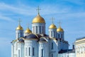 Dormition Cathedral (1160) in Vladimir, Russia Royalty Free Stock Photo