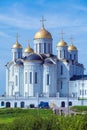 Dormition Cathedral 1160 in Vladimir, Russia Royalty Free Stock Photo