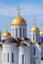 Dormition Cathedral 1160 in Vladimir, Russia Royalty Free Stock Photo