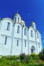 Dormition Cathedral 1160 in Vladimir, Russia Royalty Free Stock Photo