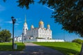 Dormition Cathedral 1160 in Vladimir, Russia Royalty Free Stock Photo