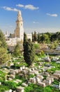 Dormition church cemetery.