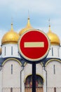 Dormition church. Moscow Kremlin. UNESCO World Heritage Site.