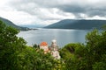Dormition Church of Savina Orthodox monastery in Herceg Novi coastal town at the entrance to Kotor Bay in Montenegro.