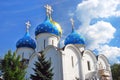 Dormition church in Trinity Sergius Lavra.