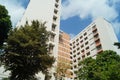 The dormitory building of Shenzhen University Royalty Free Stock Photo