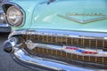 Dornbirn, Austria, 12 June 2012: Front detail of a Chevrolet vintage car Royalty Free Stock Photo