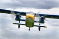 Dornier Do-28 aircraft used for freefall parachute sport.