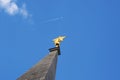 The public Monument to Lenin, Dorogomilovskaya Zastava Square, Moscow, Russian federal city, Russian Federation, Russia Royalty Free Stock Photo