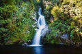 Dorothy Falls in Kokatahi, New Zealand