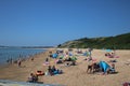 Dorset beach after lockdown lifted