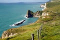 Dorset coastline Royalty Free Stock Photo