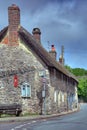 Dorset cottages Royalty Free Stock Photo