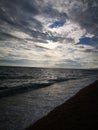 Dorset evening beach