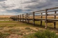 Footbridge onto Chesil Beach, Dorset