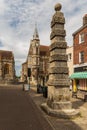 The old town pump, Cornhill, Dorchester, Dorset