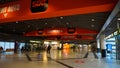 Dortmund, Germany - December 28, 2021: Sixt car rental employee waits for customers at Dortmund Airport