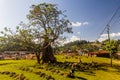 DORZE, ETHIOPIA - JANUARY 30, 2020: View of Dorze village, Ethiop