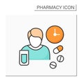 Dosage color icon