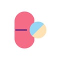 Dosage form flat color ui icon