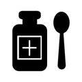 Dosage Isolated Vector icon which can easily modify or edit