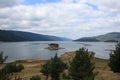Dospat dam in Bulgaria Royalty Free Stock Photo