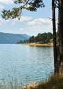 Dospat lake, Bulgaria Royalty Free Stock Photo