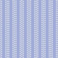 Dots background pattern. Abstract blue and white seamless vector of hand drawn dots in a stripe design. Royalty Free Stock Photo