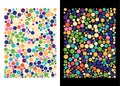 Dot Day Pattern, Colorful Pattern Vector, Polka Dot Pattern