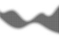 Dot gradient wave pattern. Abstract halftone black and white dotted background with curved gradient effect. Retro comic book style Royalty Free Stock Photo
