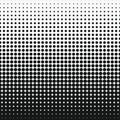 Dot halftone effect. Circle monochrome abstract semitone