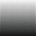 Dot halftone effect. Circle monochrome abstract semitone Royalty Free Stock Photo