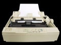 Dot matrix printer Royalty Free Stock Photo