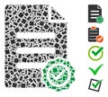 Dot Mosaic Confirmation Document