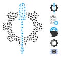 Dot Mosaic Tuning Options Gear