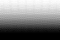 Dot perforation texture. Dots halftone seamless pattern. Fade shade background. Noise gradation border. Black screentone diffuse b Royalty Free Stock Photo