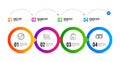 Dot plot, Audit and Loyalty points icons set. Payment sign. Presentation graph, Arrow graph, Bonus bags. Vector