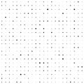 Dot seamless pattern. Subtle dots pattern. Halftone grid. Small point texture. Digital black points isolated on white background Royalty Free Stock Photo