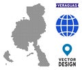 Pixelated Veraguas Province Map