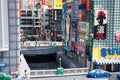 Dotonbori canal with Glico in Legoland