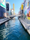 Dotonbori Canal, in Osaka