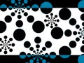 Dots Background Shows Little And Large Circular Shapes